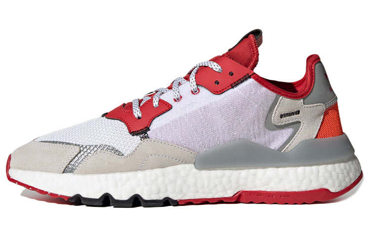 Adidas Originals Nite Jogger Synthetic Leather Sports Cushioning Slip Resistant Abrasion Resistant