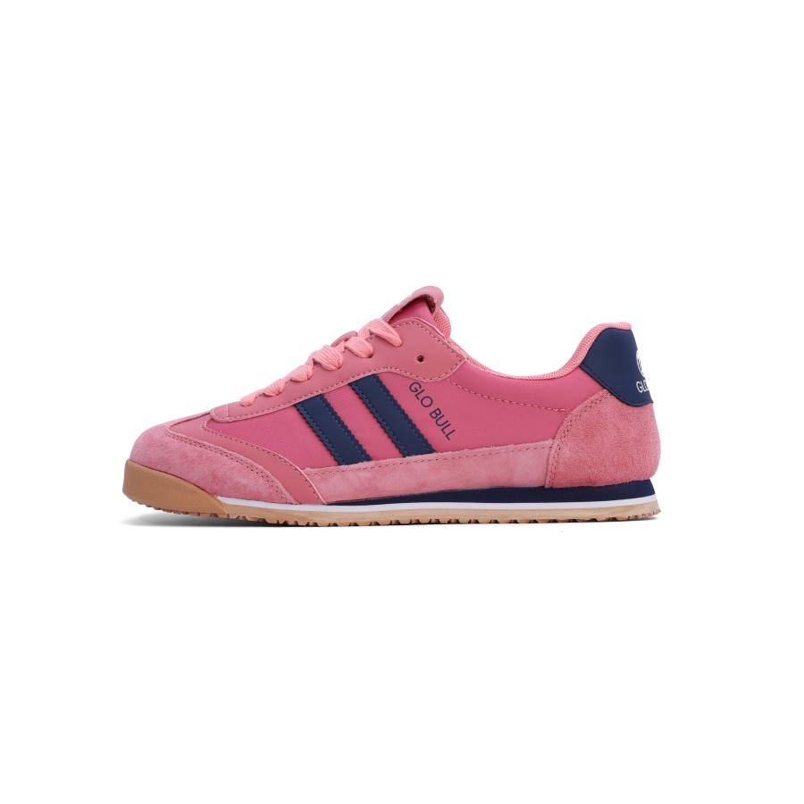 GLO BULL Cortez Shoes German Army Trainers Low top Casual Shoes Unisex Pink Blue