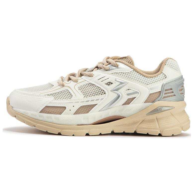 361° Comfortable Abrasion Resistant Low top Casual Shoes Women's White Yellow