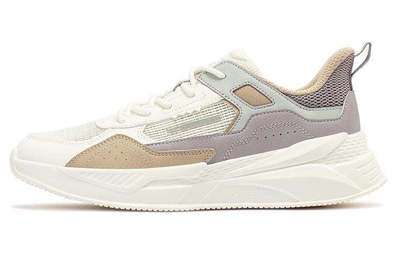 361° Comfortable Slip Resistant Abrasion Resistant Low top Sports Casual Shoes Women's White Gray Brown