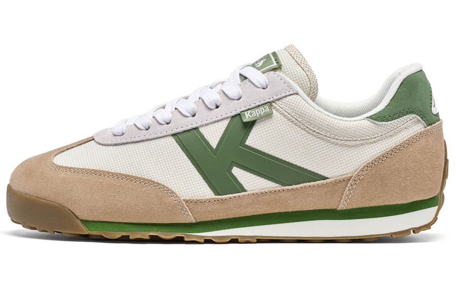 Kappa Low top Casual Shoes Unisex White Brown