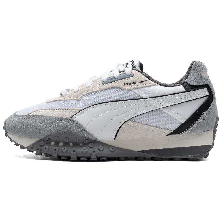 PUMA Blktop Rider Breathable Low top Casual Shoes Unisex Beige Gray