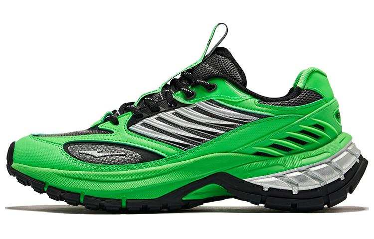 Erke Hung Feather Cushioning, Wear Resistant Low top Casual Shoes Men's Green