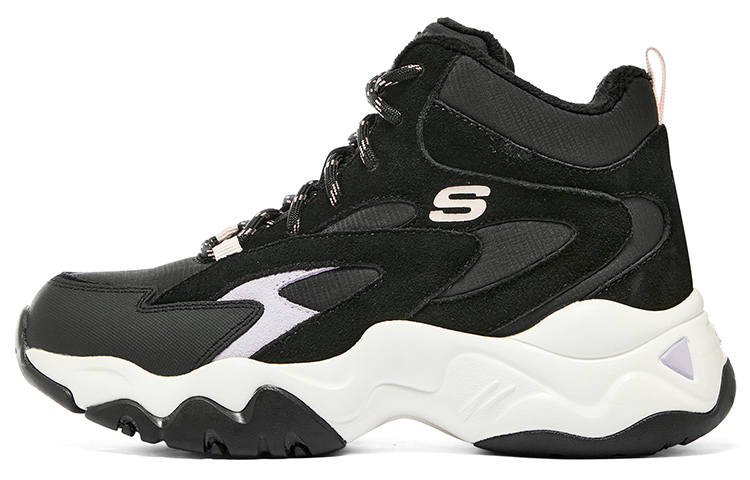 Skechers D'LITES Fabric Low top Casual Shoes Women's Black
