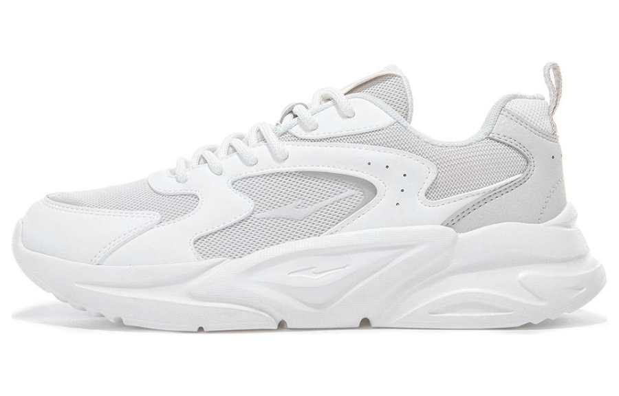 Erke Wear resistant And Lightweight Low top Casual Shoes Women's Gray White