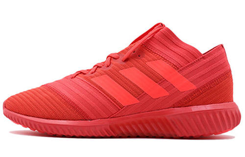 Adidas Adidas Nemeziz AG Artificial Ground Indoor Slip Resistant Lightweight Non slip Lightweight Soccer Shoes Men's Red