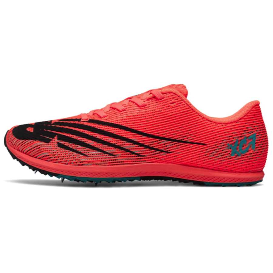 New Balance New Balance IC/in Textile, Synthetic Leather Soccer Shoes Men's Black Orange