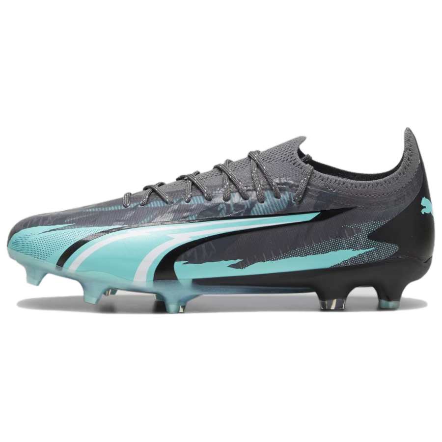 PUMA Ultra Ultimate AG Artificial Ground FG Firm Ground Abrasion Resistant Soccer Shoes Men's Gray Blue
