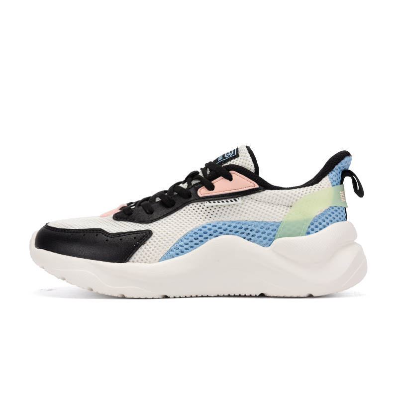 361° Cushioning, Wear Resistant Low top Casual Shoes Women's Black Blue