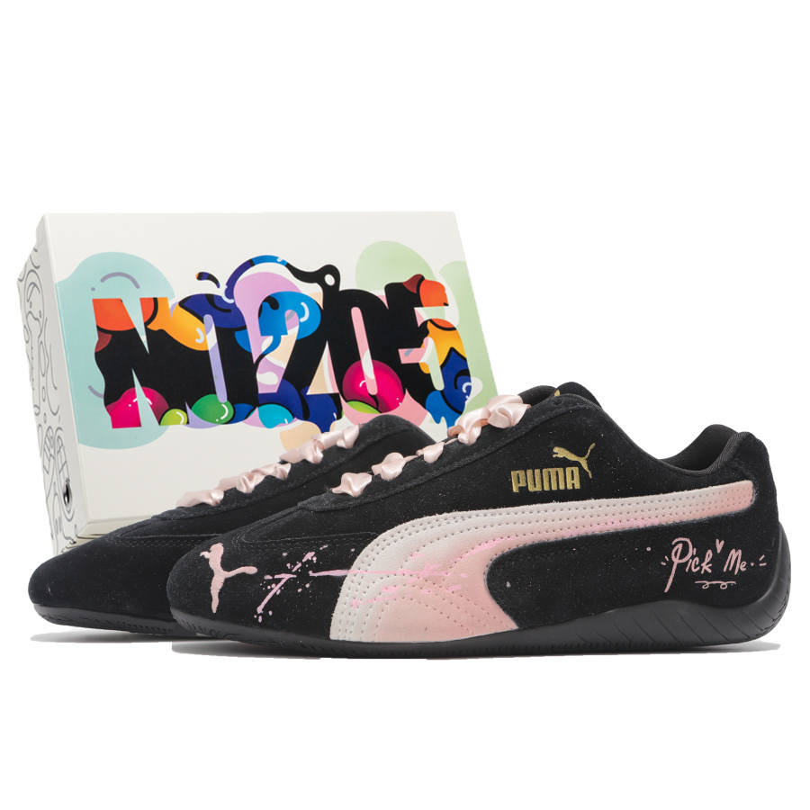 PUMA Speedcat Lightweight Low top Casual Shoes Unisex Black