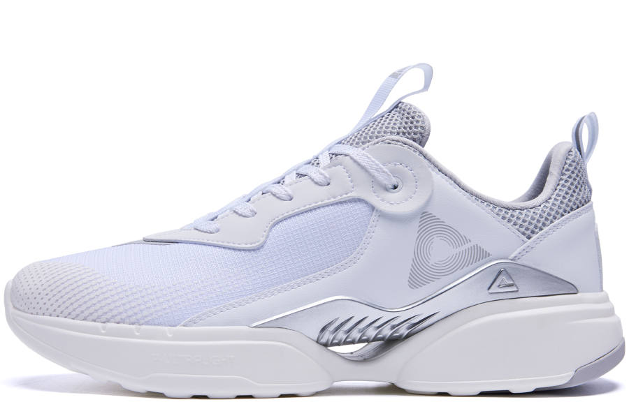 PEAK Fengyi Light Rebound Breathable Low top Sports Casual Shoes Men's All White