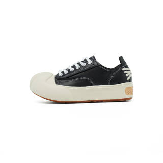 BBIMP Slip Resistant, Abrasion Resistant, Height Increasing Low top Casual Shoes Unisex Black