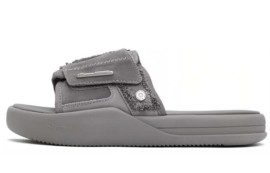C2H4 Slide Slippers Unisex Gray