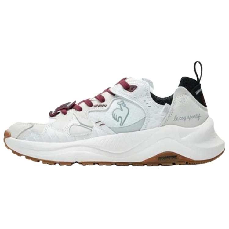 Le Coq Sportif Slip Resistant Abrasion Resistant Low top Casual Shoes Women's White Red