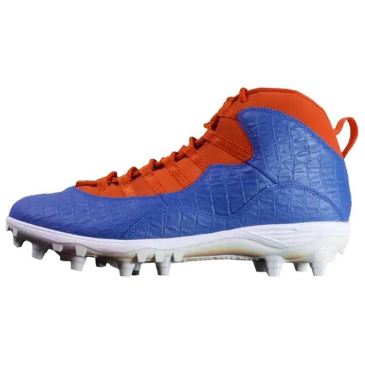 Jordan Jordan Air Jordan 10 Soccer Shoes Men's Blue Orange