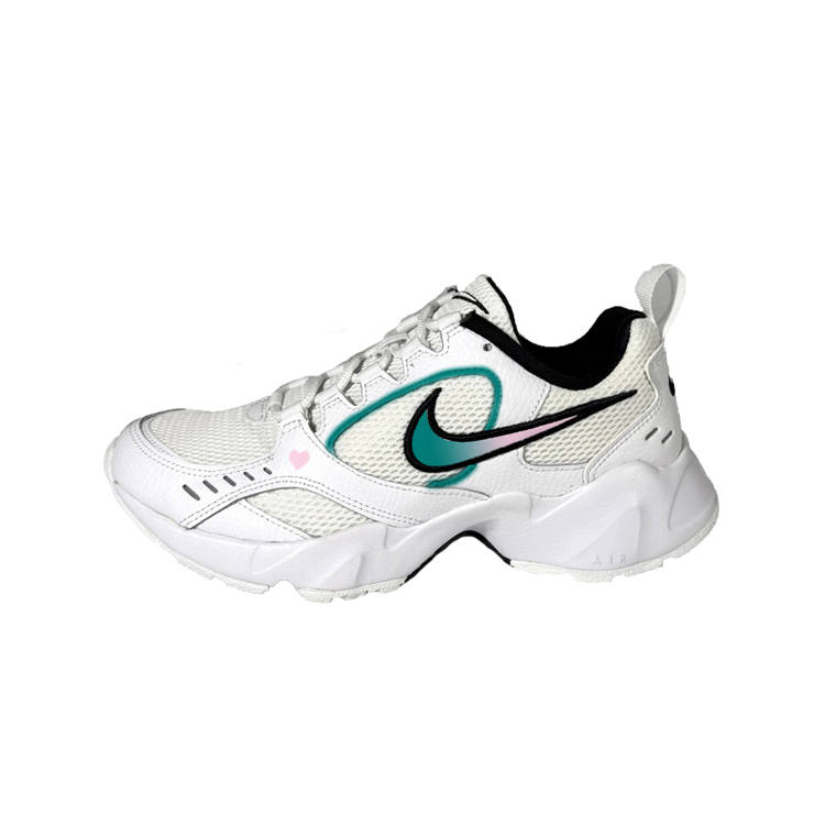 Nike Nike Air Heights Mars Abrasion Resistant Abrasion Resistant Low top Casual Shoes Women's White Green Pink