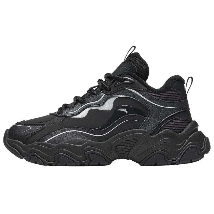 Anta Meteorite Fleece Lined Fashion Comfortable Versatile Cushioning Slip Resistant Abrasion Resistant Low top