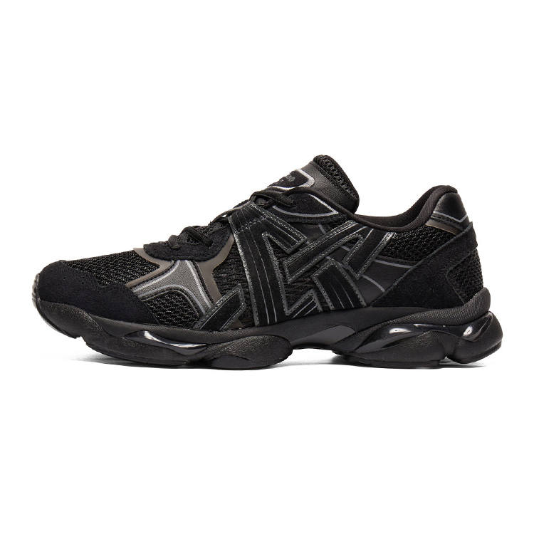 Onitsuka Tiger TIGRUN Artificial Leather Abrasion Resistant Low top Casual Shoes Unisex Black
