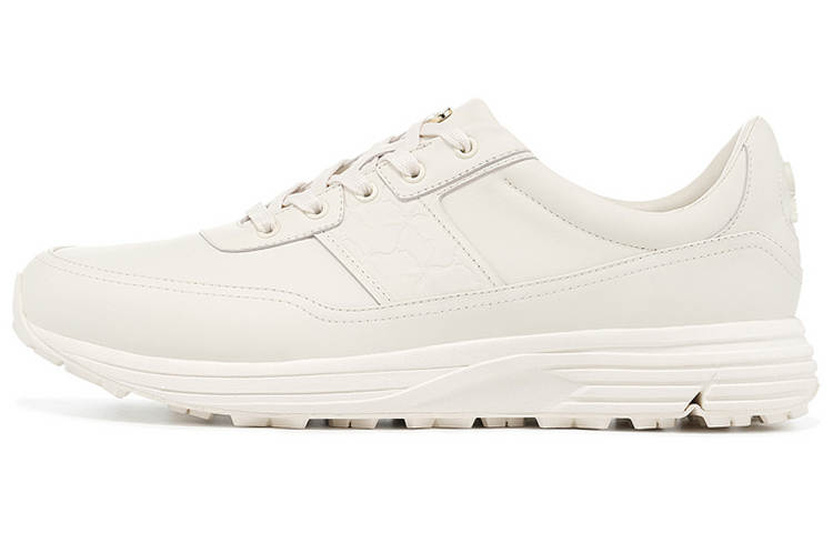 LI-NING 1990 LI NING 1990 Commute Collection Slip Resistant Abrasion Resistant Low top Casual Shoes Men's Ecru