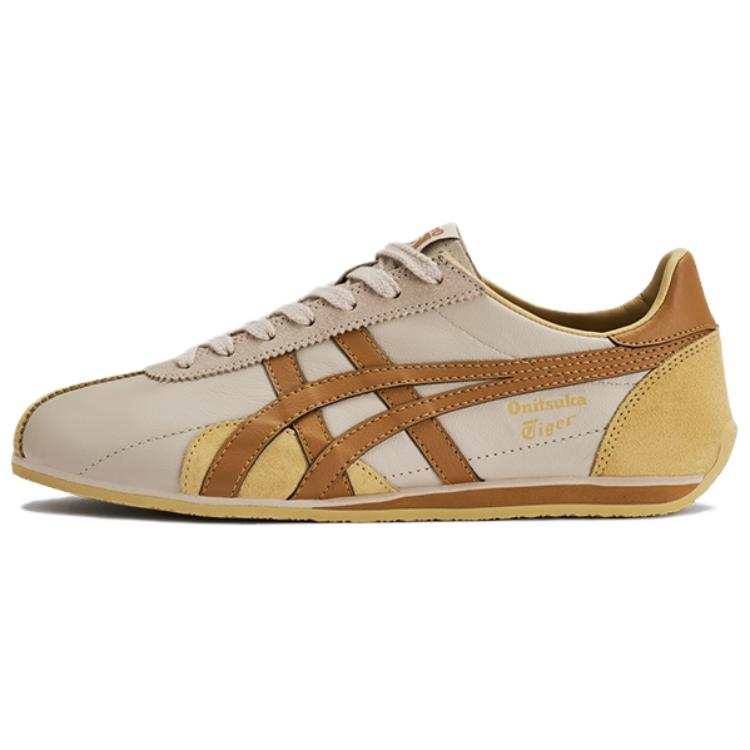 Onitsuka Tiger Runspark Low top Casual Shoes Unisex Beige Yellow