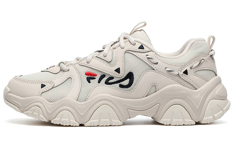 FILA Fluid 4 Lightweight Height Increasing Low top Casual Shoes Women's Antique White