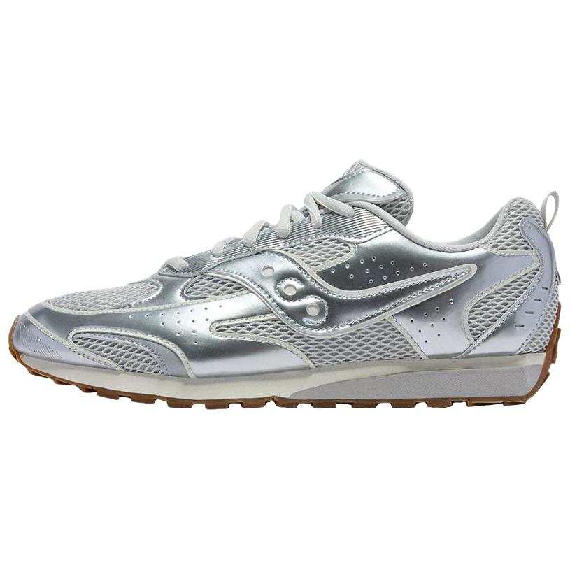 Saucony Trainer 80 Slip Resistant Slip Resistant Low top Casual Shoes Unisex Silver
