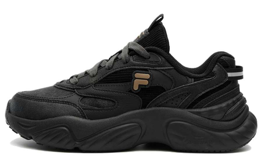FILA FUSION Conch II Conch Shoe Low top Casual Shoes Men's Gray Black Green