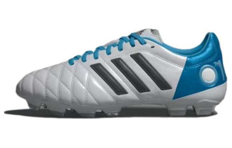 Adidas Adidas 11PRO KROOS AG Artificial Ground Slip Resistant Soccer Shoes Men's White Blue