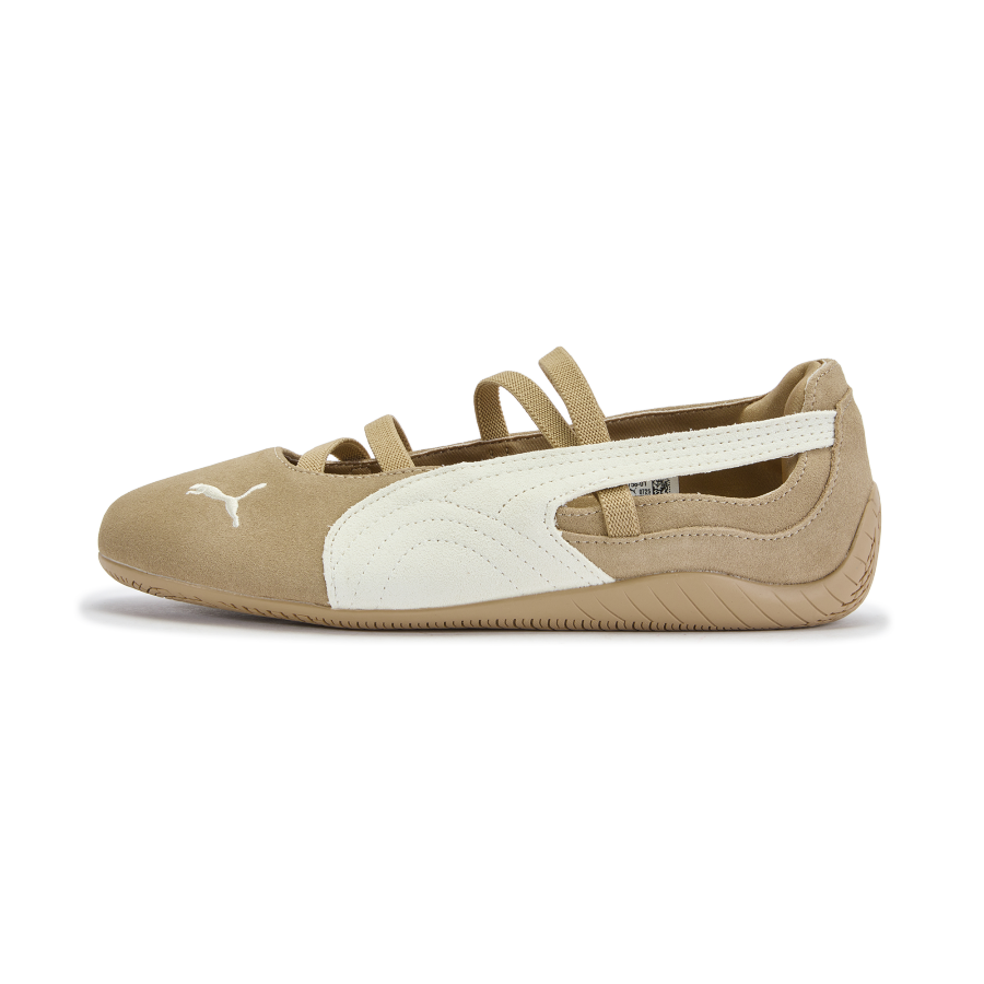PUMA Speedcat Collection Cow Leather, Textile Low top Casual Shoes Women's Light Brown