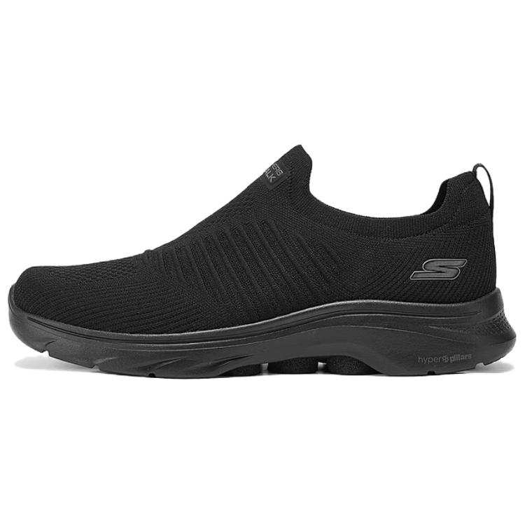 Skechers GO WALK 7 Low top Casual Shoes Men's Black