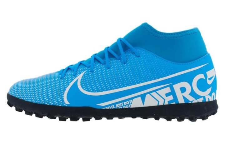Nike Nike Mercurial Superfly 7 Abrasion Resistant Soccer Shoes Men's Blue White