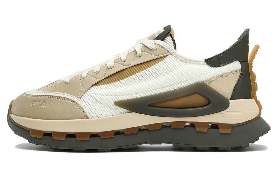 FILA Km Athletic Shoes 'White Beige Green'