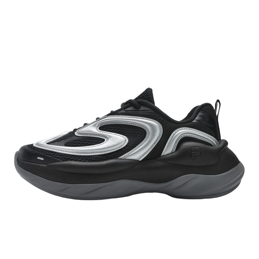 FILA FUSION BUZZARD Meteorite Shoes Trendy Low top Casual Shoes Women's Black