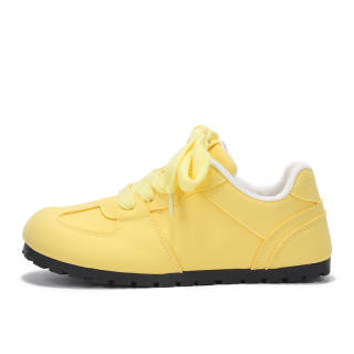 Binya Pu Non slip Lightweight Low top Casual Shoes Women's Yellow