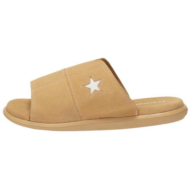 Converse Converse One Star Rubber Sole Slide Slippers Unisex Brown