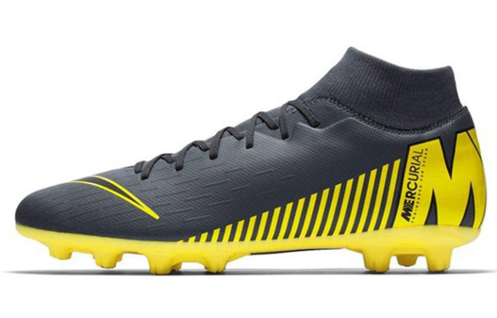 Nike Nike Mercurial Superfly 6 Soccer Shoes Men's Mid Top Gray/Yellow