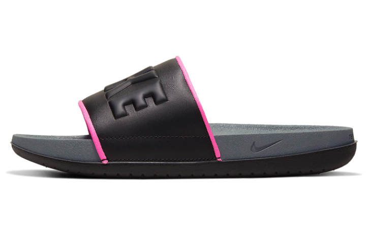 Nike Nike Offcourt Slide Dark Grey Black Pink Blast Women's