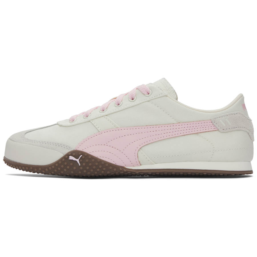 PUMA Bella UT Wear resistant And Lightweight Low top Casual Shoes Unisex White Pink