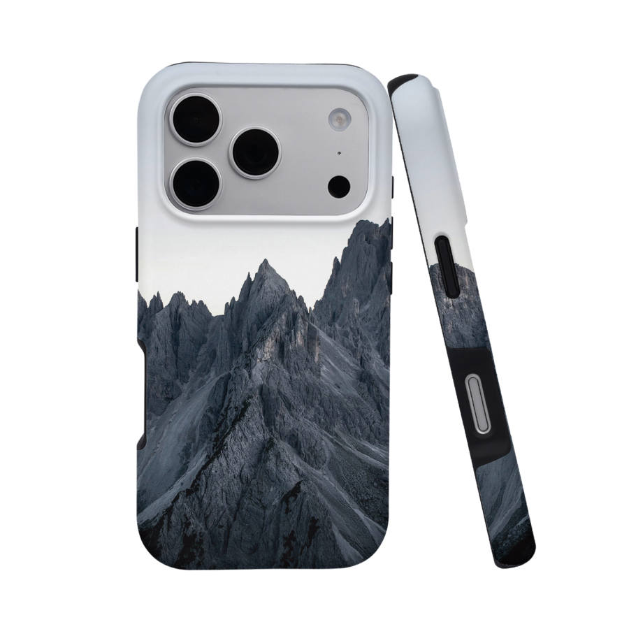Keshami PC Material Drop Resistant/Semi Enclosed Magnetic Matte Hard Shell Landscape Highland Mountain Phone Cases