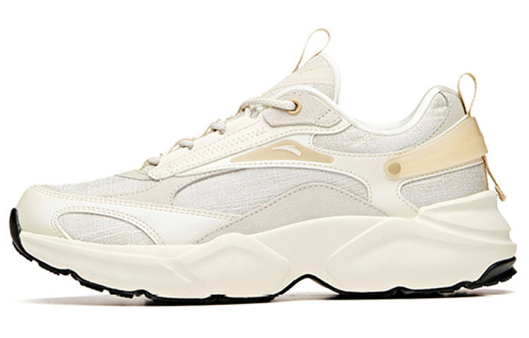 Anta Textile, Synthetic Leather Cushioning Slip Resistant Abrasion Resistant Breathable Low top Sports Casual Shoes