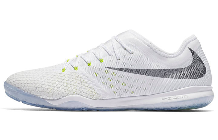 Nike Nike Zoom HypervenomX 3 Pro IC Soccer Shoes Men's Low Top White