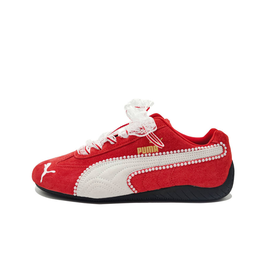 PUMA Speedcat Low top Casual Shoes Unisex Flame Red