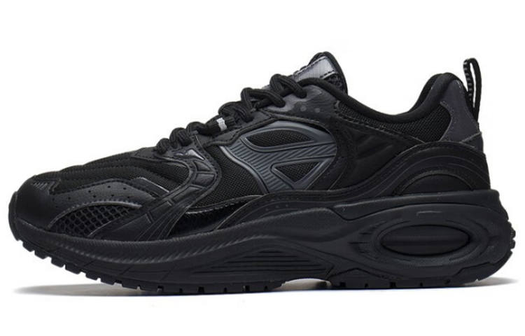 Li-Ning Li Ning 92 CICI 92 CICI Textile, Synthetic Leather Vintage Cushioning Slip Resistant Abrasion Resistant Rebound Low top
