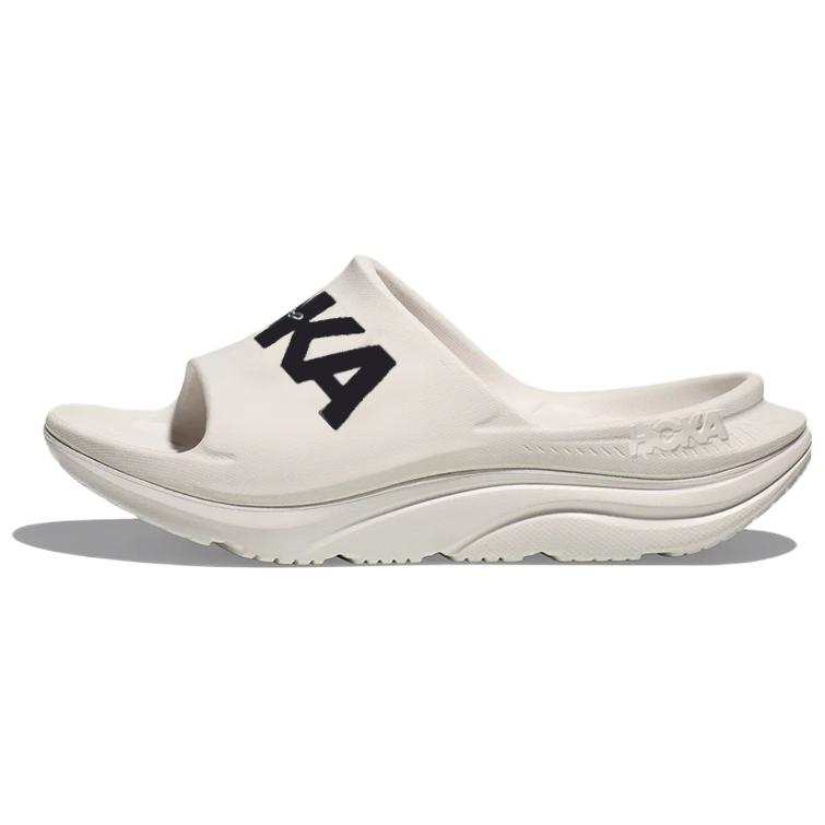 HOKA ONE ONE Ora Athletic Slide White Black