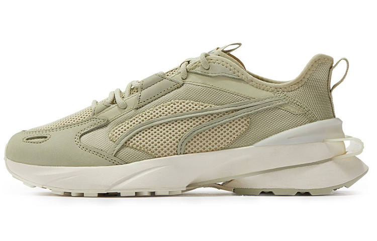 PUMA Pwrframe Op 1 Lth Athleisure Casual Sports Shoe Unisex Green