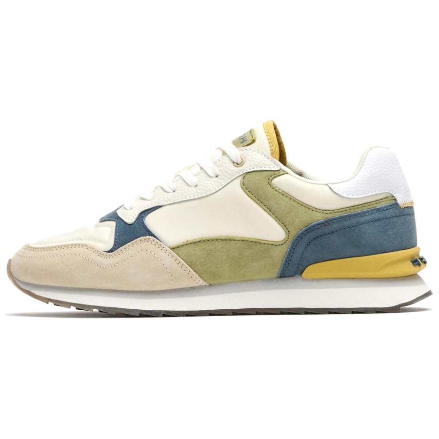 HOFF Slip Resistant Abrasion Resistant Low top Casual Shoes Men's Beige Green