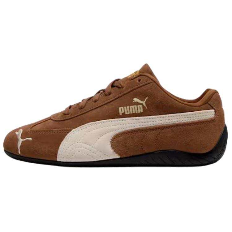 PUMA Speedcat Soft And Comfortable Abrasion Resistant Abrasion Resistant Low top Casual Shoes Women's Brown