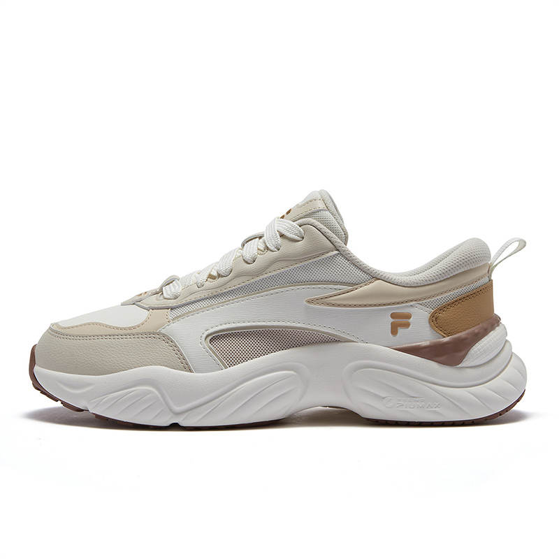 FILA FUSION Conch D Conch Shoes Abrasion Resistant Low top Casual Shoes Men's White Brown
