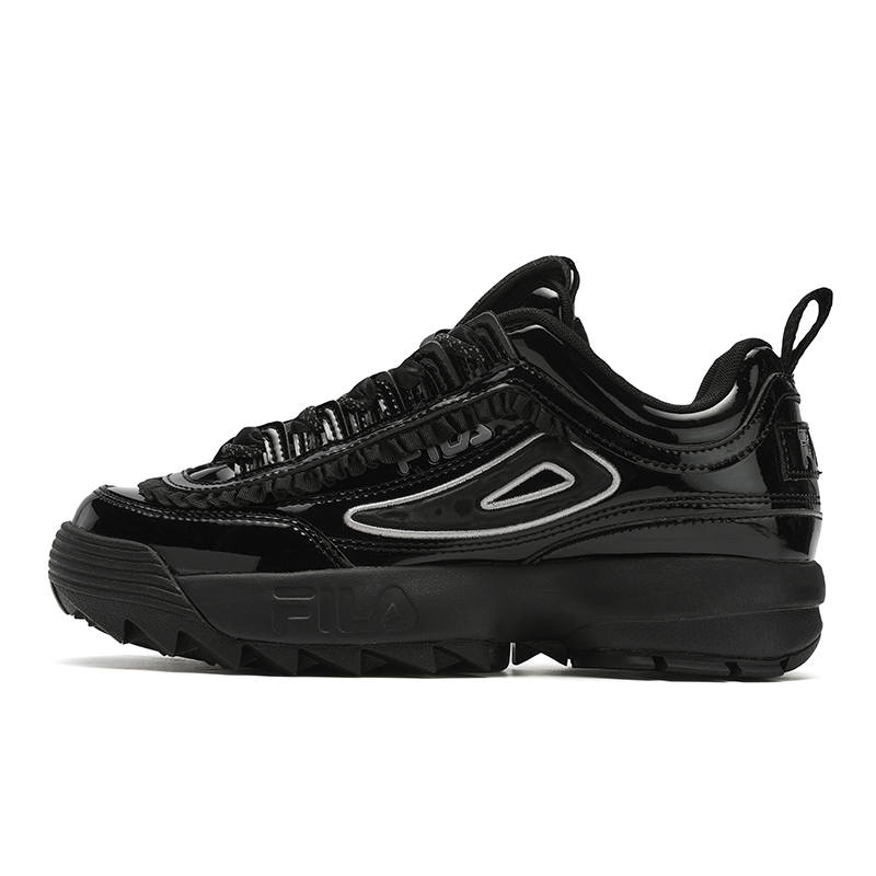 FILA Disruptor 2 Cushioning, Wear Resistant Low top Casual Shoes Women's Black