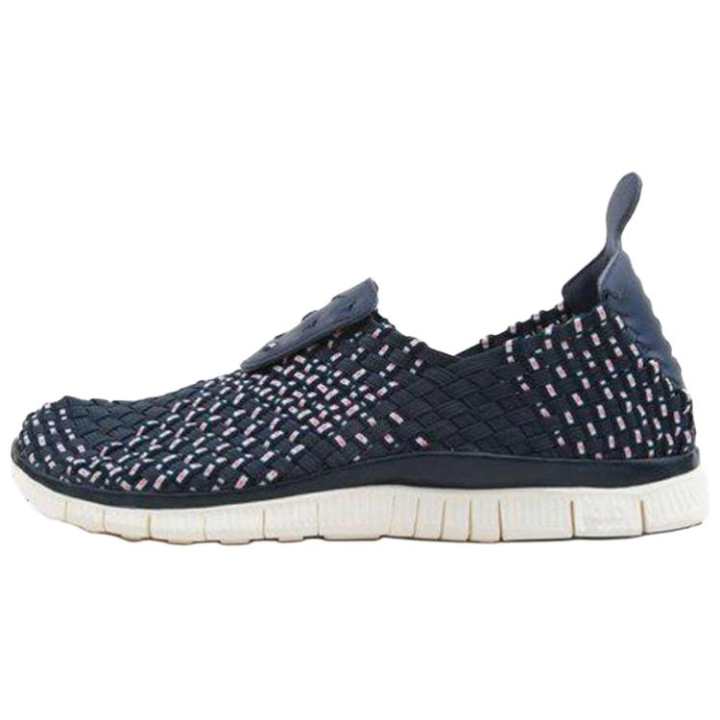 Nike Nike Free Woven 4.0 Slip Resistant Abrasion Resistant Low top Casual Shoes Men's Blue